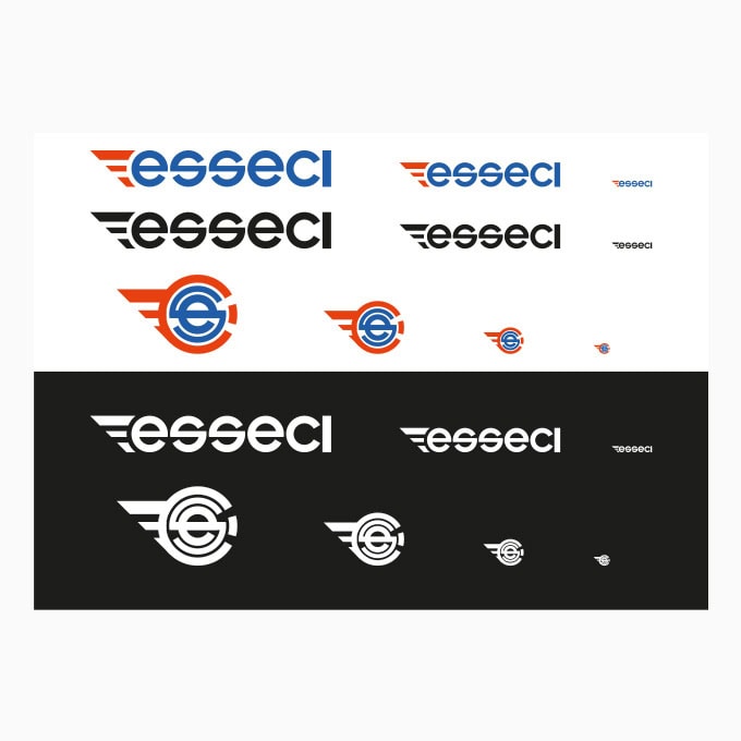 Stefano Bergomi Portfolio Esseci Trasporti Logistica Distribuzione Brand Identity