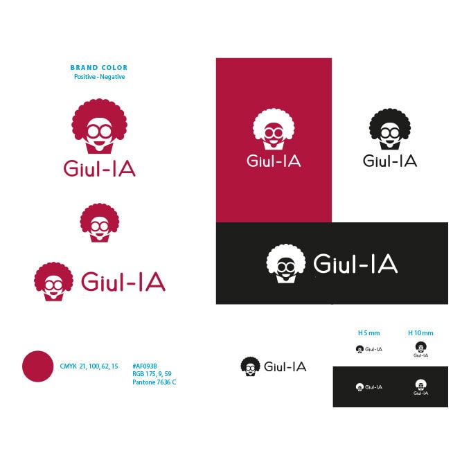 Stefano Bergomi Portfolio Giul-IA Brand Identity
