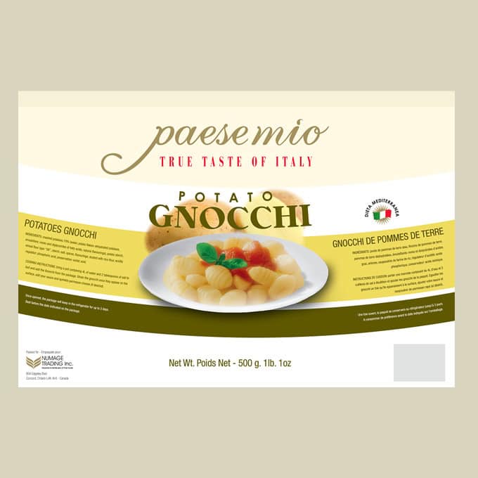 Stefano Bergomi Portfolio Pack Design Paese Mio Gnocchi