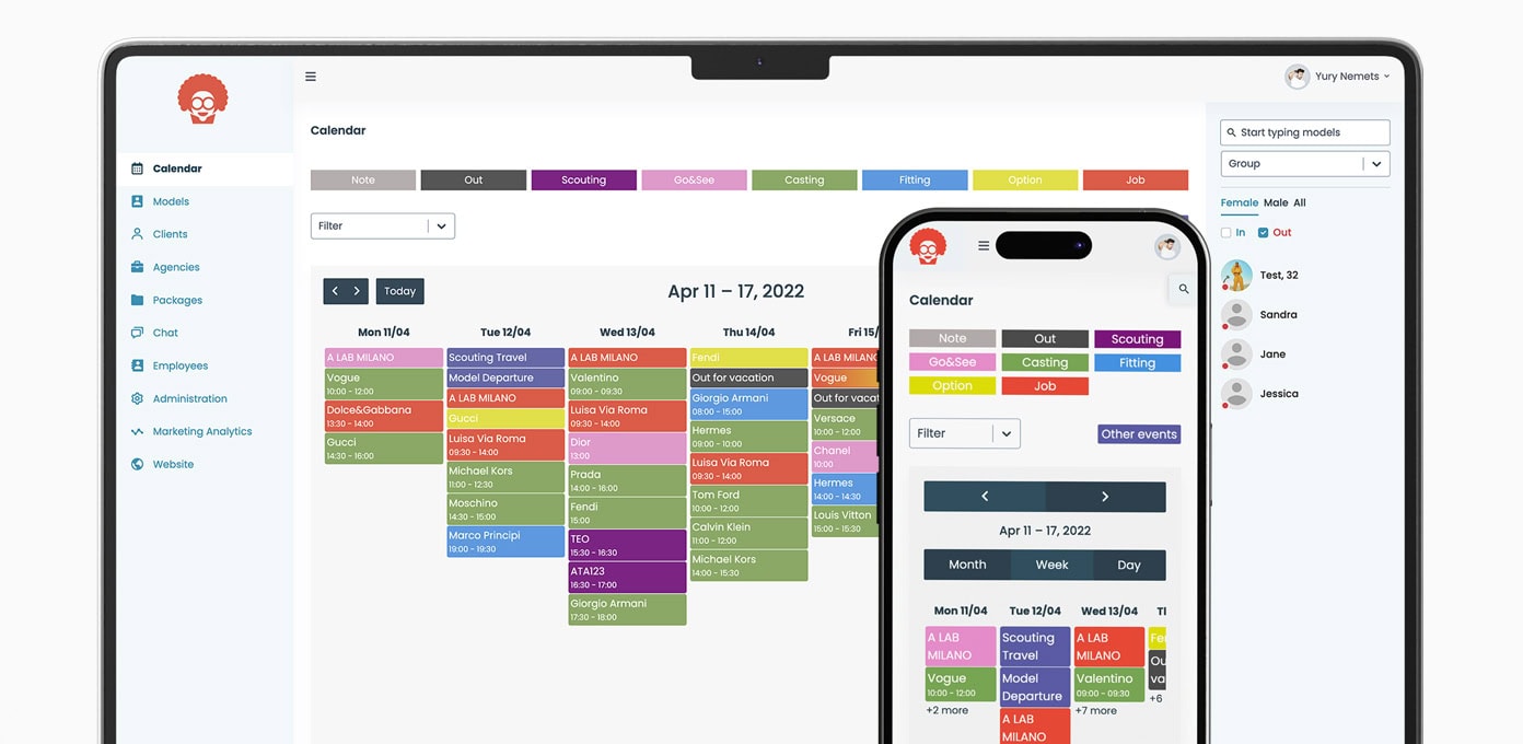 Stefano Bergomi Portfolio Product Design UX/UI Giul-IA CRM