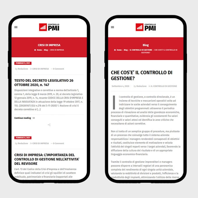 Stefano Bergomi Portfolio Website Controllo PMI