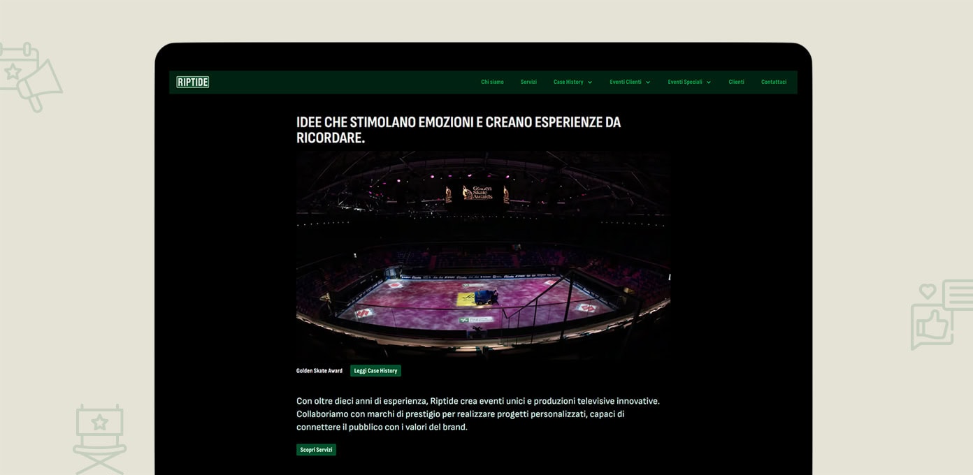 Stefano Bergomi Portfolio Website Riptide
