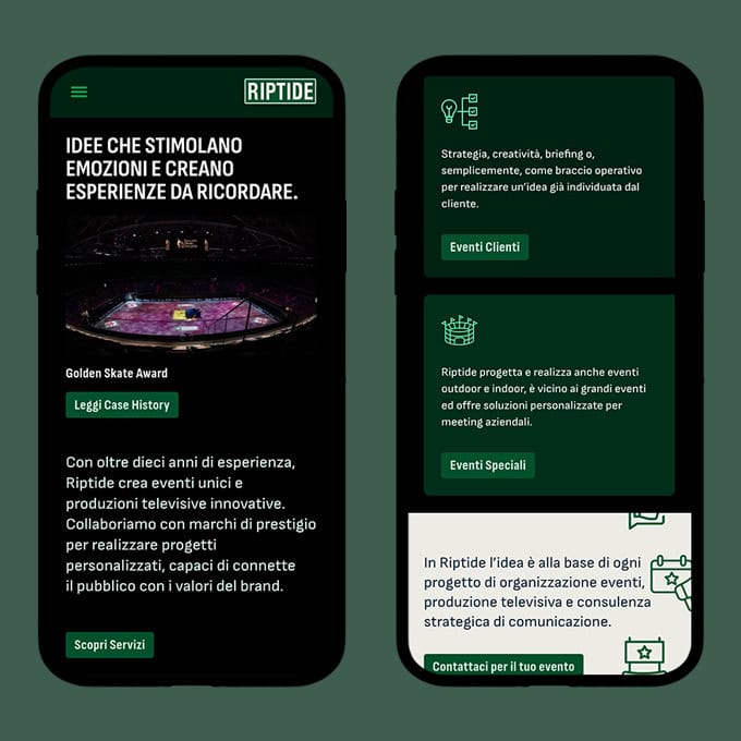 Stefano Bergomi Portfolio Website Riptide